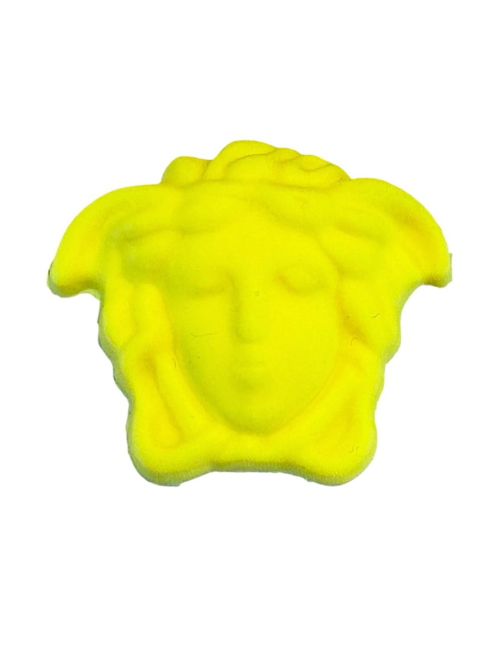 Yellow Medusa Croc Charm